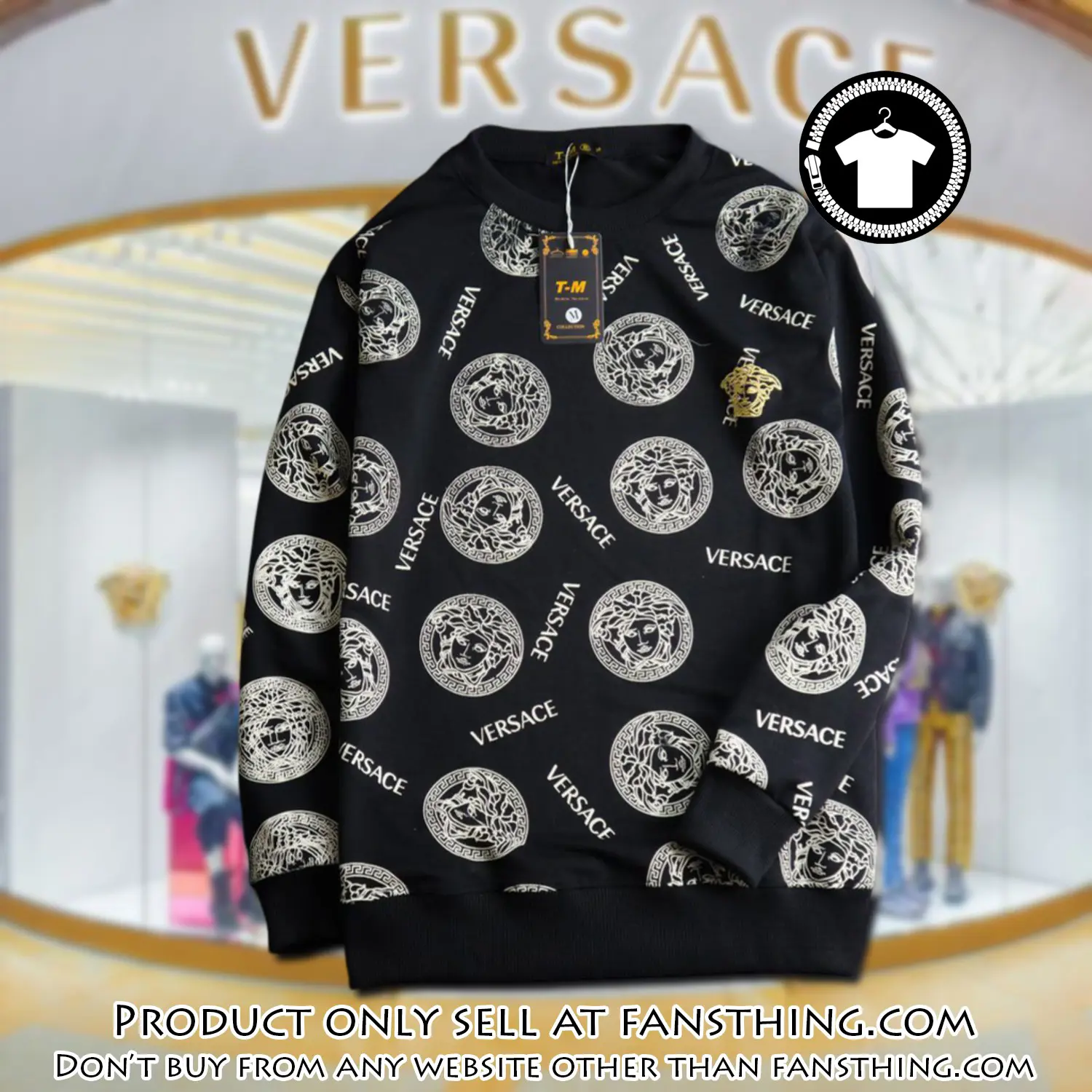 Versace luxury ugly sweater for winter lzu1423 fst0430214